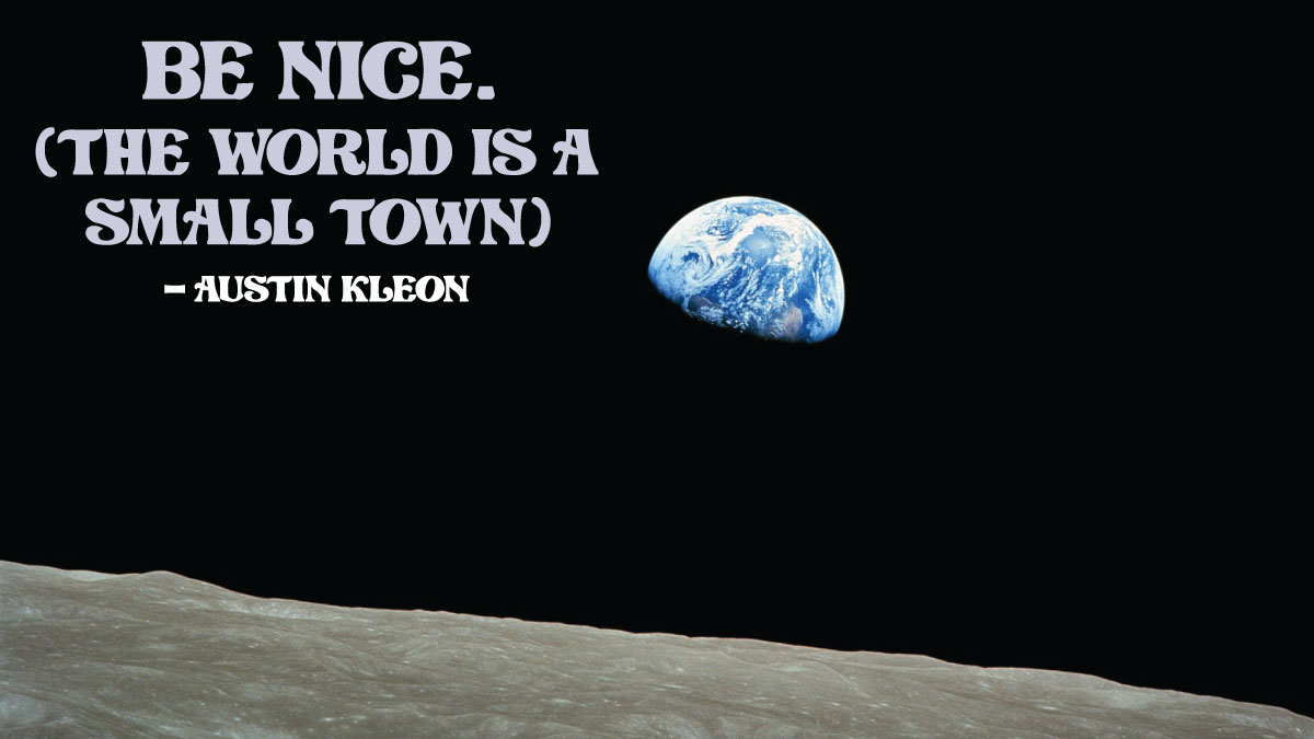 ell_hudgens's tweet photo. This week in #RSJ108, we discussed Austin Kleon's 10 secrets of creativity! With Earth Day coming up next month, I felt that this was the perfect quote to chose! #Earth @janice_b13 https://t.co/39mGd6cKmH