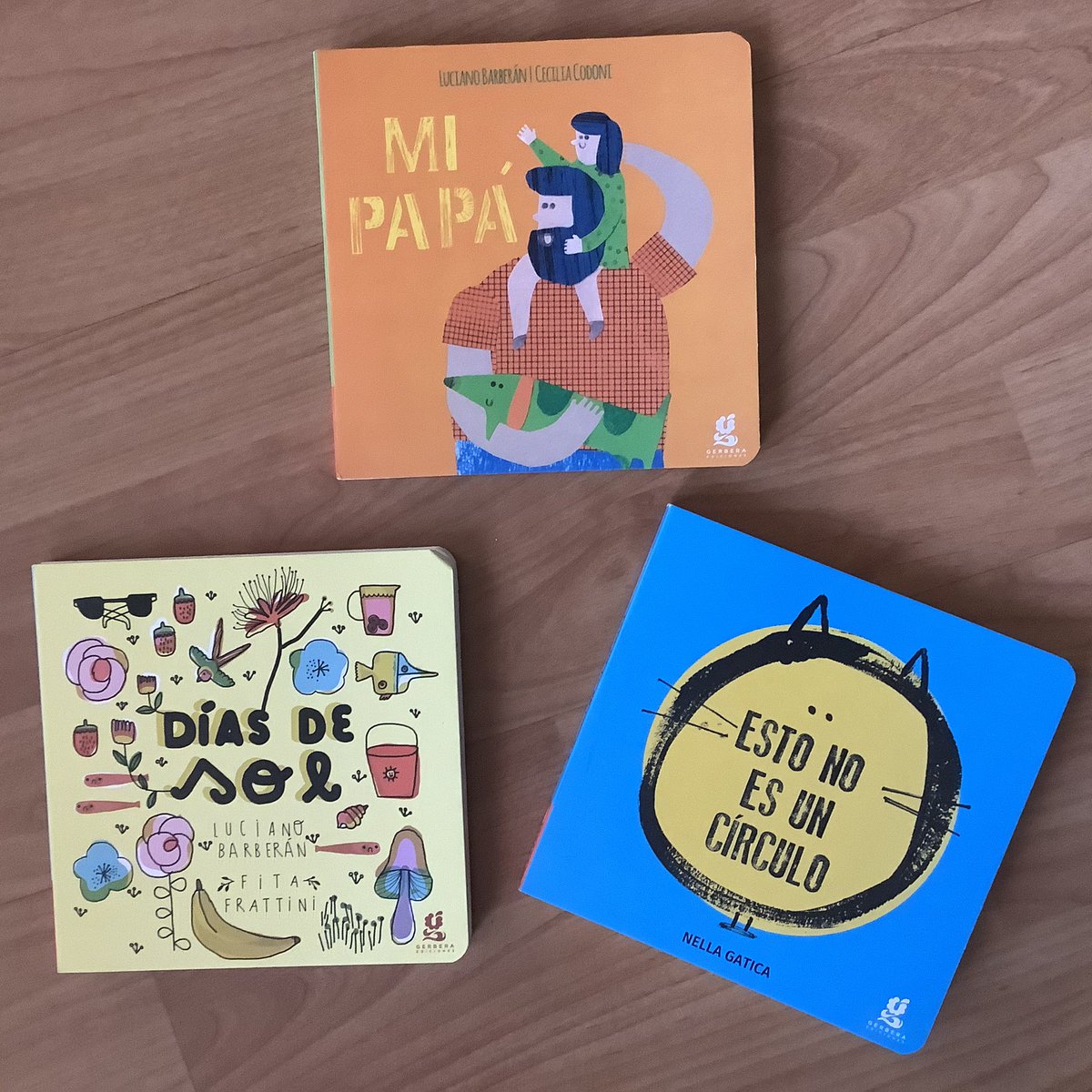 CuatrogatosLIJ's tweet photo. Estos libros para los más pequeños, firmados por Luciano Barberán, Cecilia Codoni, Fita Frattini y Nella Gatica, están entre las producciones más recientes de Gerbera Ediciones en Argentina. Distribuidos en Estados Unidos por Cinco Books.
@Cincobooks @GerberaLibros https://t.co/SHPkYsQF4y