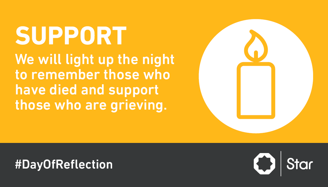 StarAcademies's tweet photo. Pupils and staff across Star are creating their own ‘beacon of remembrance’ on their doorsteps tonight by beaming phones, candles and torches into the night sky to remember all those who have lost their lives during the coronavirus pandemic. #DayOfReflection https://t.co/IDOcDpMCHp