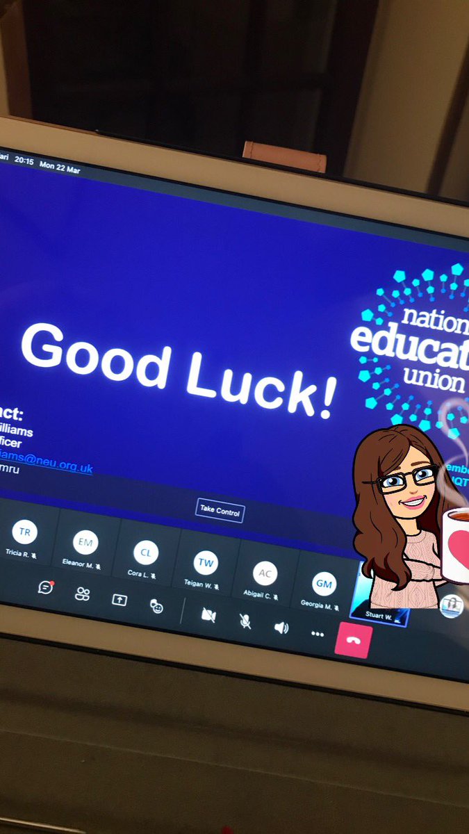 MissHLWarrilow's tweet photo. A fantastic session tonight about the job application process! So useful and grateful for all the tips I hadnโt thought of prior! Fingers crossed there will be something soon๐ค๐ผโค๏ธ #neu #teacherssociety #athrofa #uwtsd https://t.co/MRy5t8ssx7