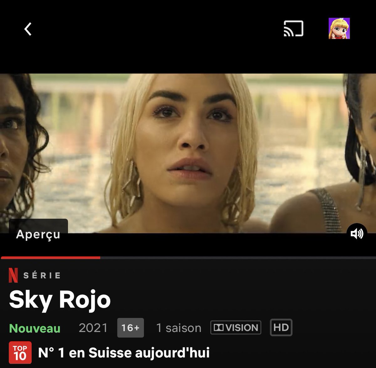 Sky Rojo #top1 #netflix <a href="/lalioficial/">Lali</a> <a href="/skyrojo/">Sky Rojo</a> <a href="/netflix/">Netflix</a>