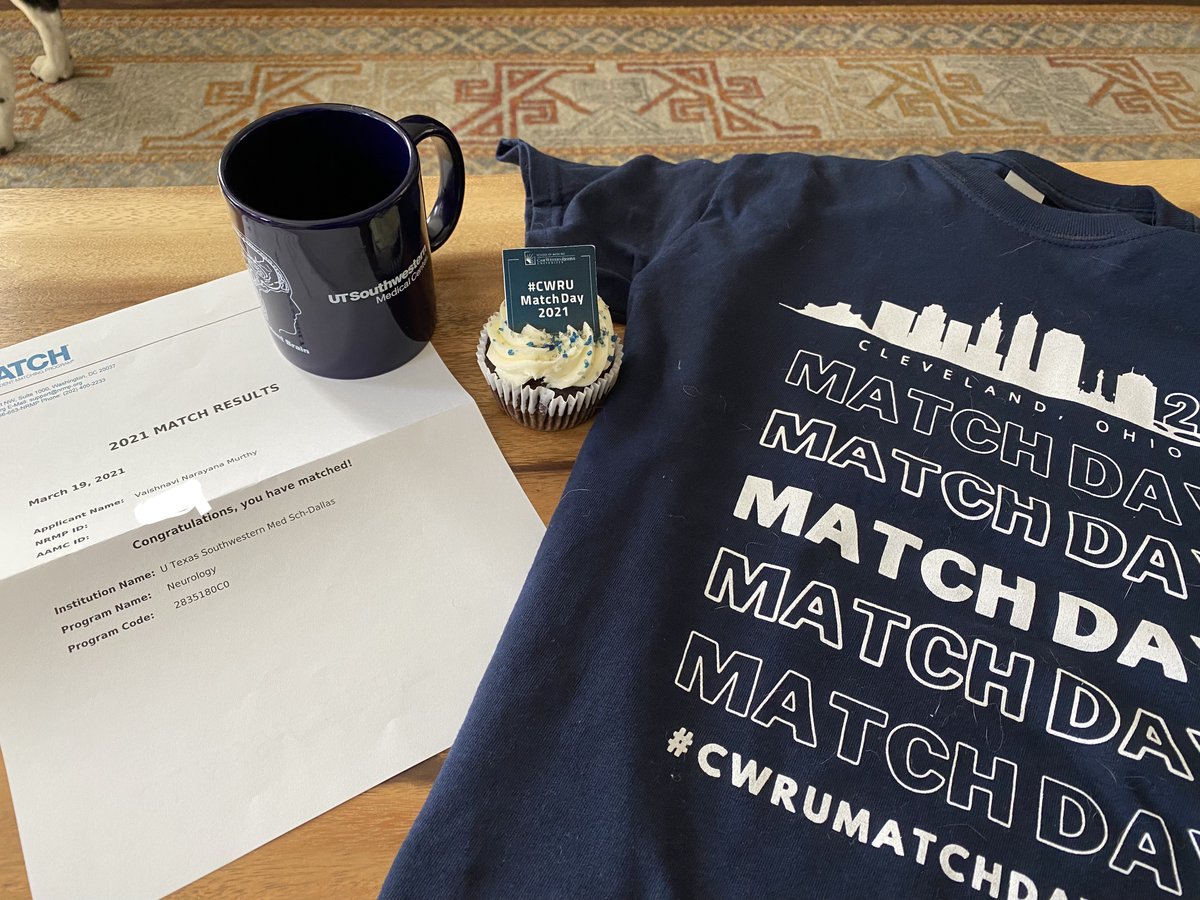 VaishnaviNM's tweet photo. So excited to be starting residency at @UTSWNeurology! Thankful for all the support and love!
#neurotwitter #CWRUMatchDay2021 #Match2021 @NMatch2021 https://t.co/aZFd5AO7gz