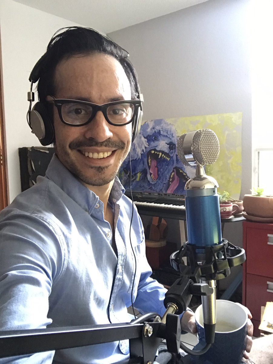 OmarHBabun's tweet photo. Ready to record my first #podcast episode ever! https://t.co/YkrGDwJMvp