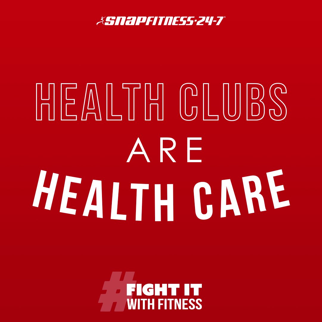 We’re excited to be in the conversation recognizing fitness as essential - not just to health and wellness, but to fighting COVID-19. See more about the #FightItWithFitness mission here: fightitwithfitness.org