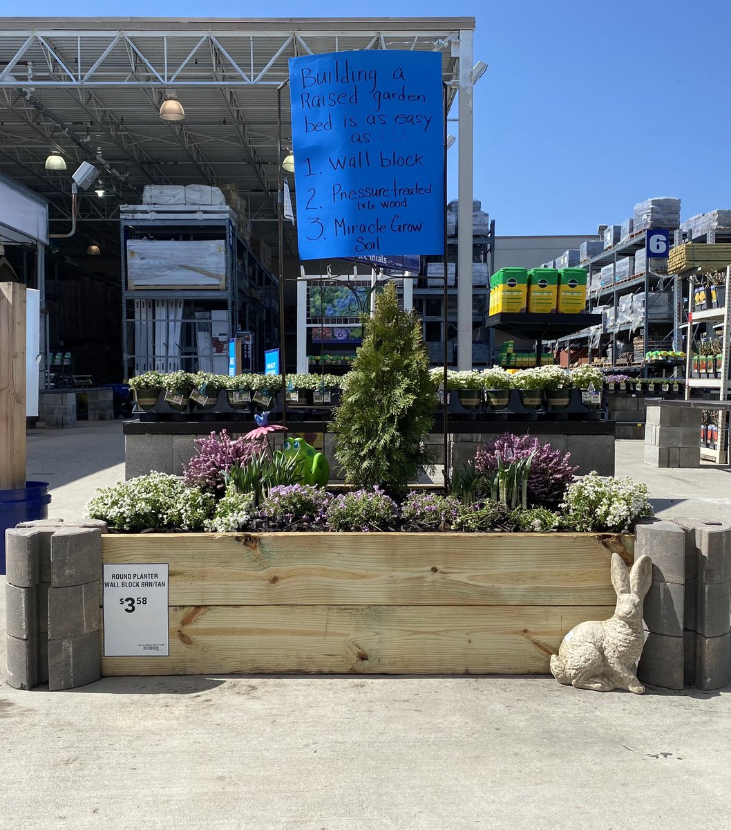 forrest1917's tweet image. Come down to the FARMINGDALE Lowes and check out our product spotlight  of the week- the planter walk block - it has so many uses- raised beds, benches, vegetable gardens #onlyatlowes. #springproject @Legler1363  @l_abbatecola @timdaleynymetro @JoeMcFarland_