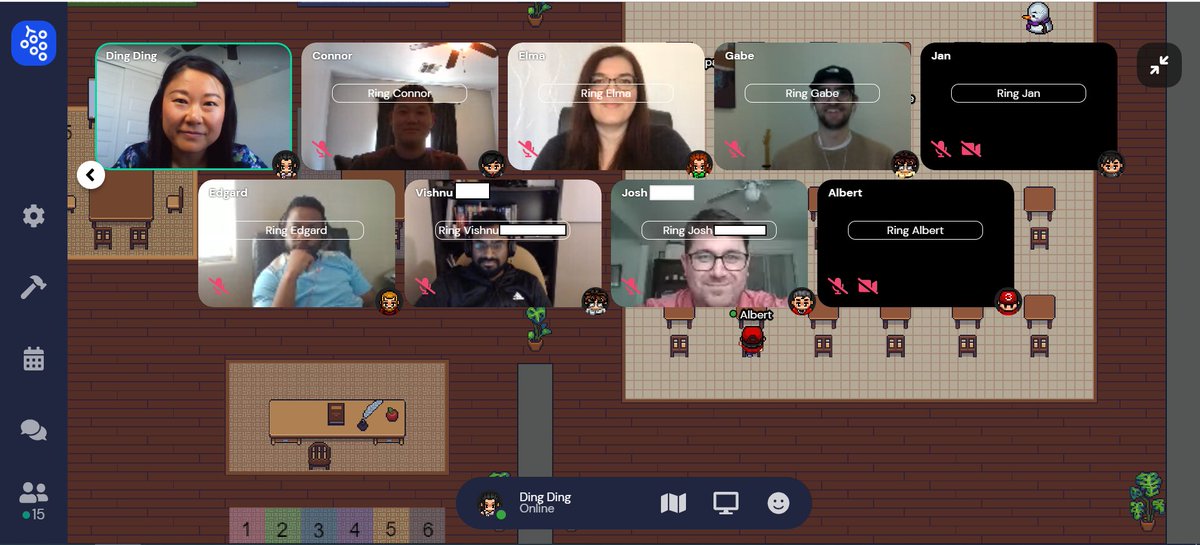 nrtasu's tweet photo. ASU prof. &amp; @nrtasu faculty Dr. Diana Bowman gave a fascinating #Zoom talk to the #NSFNRT trainees on #cultivatingconnections - and how she does it as a self-described “introvert.” We then transitioned to #Gather for a lively Q&amp;A session. Thank you, Dr. Bowman! #SmartCities #NRT https://t.co/77OIx4wF4c