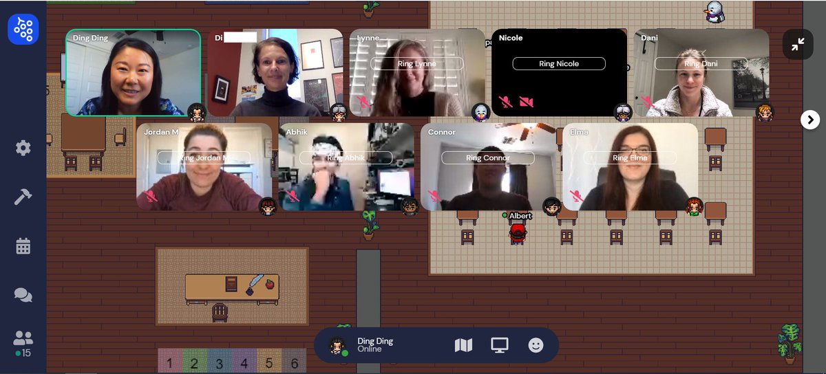 nrtasu's tweet photo. ASU prof. &amp; @nrtasu faculty Dr. Diana Bowman gave a fascinating #Zoom talk to the #NSFNRT trainees on #cultivatingconnections - and how she does it as a self-described “introvert.” We then transitioned to #Gather for a lively Q&amp;A session. Thank you, Dr. Bowman! #SmartCities #NRT https://t.co/77OIx4wF4c