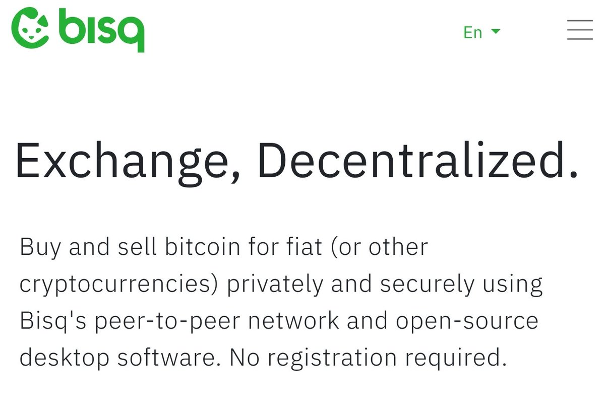Buy and sell #Bitcoin without permission.

bisq.network