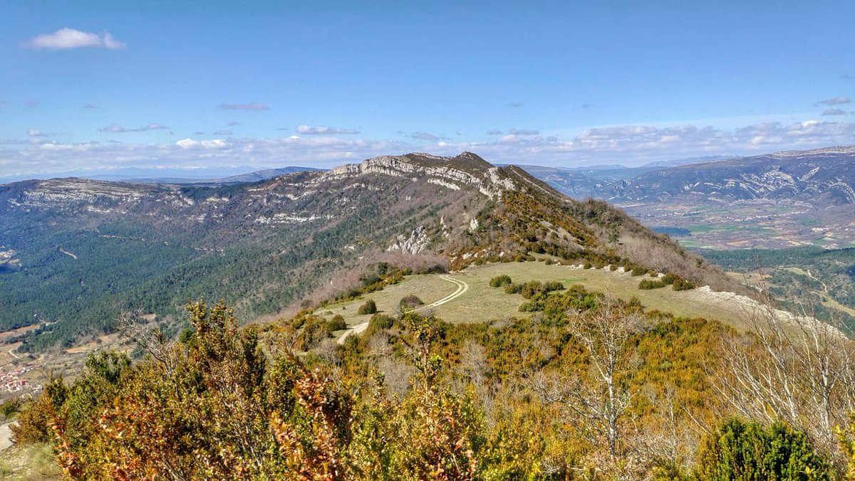 pd_diaz's tweet photo. «Alas que arraiguen · y raíces que vuelen» 🏞️☁️🌳👐
·
·
#Serranía del #Pico #Tablones (1248m), frontera del #ValledelasCaderechas (La #Bureba) y #ValledeValdivielso (#Merindades), #Burgos.
[#HerreradeValdivielso o de #Caderechas / #Burgosenelmundo, @BurgosTur / #cyl, @cylesvida]. https://t.co/VUlI1IoDXR