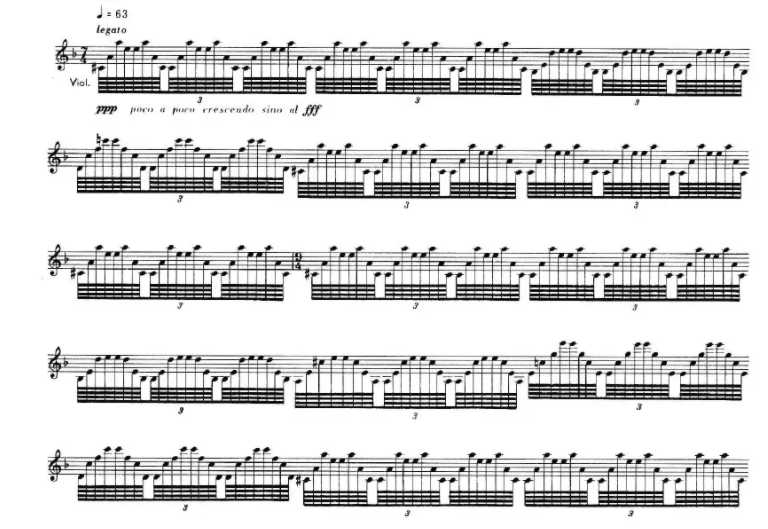 NotationIsGreat's tweet photo. From Arvo Pärt's "Fratres"! https://t.co/aADq5GtX0p