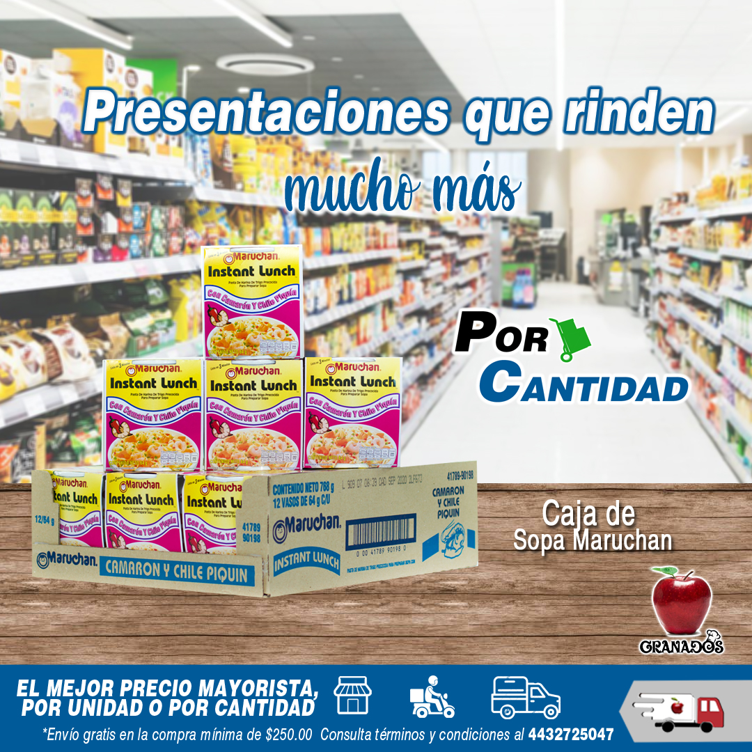 🔴 En Granados tenemos los favoritos de tus clientes con precios inigualables 👏🏼🤩

Haz tu pedido y recíbelo en tu negocio con nuestro servicio de delivery 🚚

 Envía un mensaje de whatsapp haciendo clic aquí wa.me/524432725047

#Morelia #DistribuidoraGranados #HazBarrio