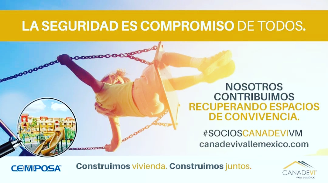 cemposa's tweet photo. Los #SociosCanadeviVM buscan la seguridad y la tranquilidad de los habitantes de la #CDMX y el #Edomex a través de la construcción de #vivienda y de la contribución para el rescate de espacios públicos. #ConstruimosVivienda #ConstruimosJuntos. Infórmate https://t.co/otvgc3u9Nz https://t.co/A6cnTmavav
