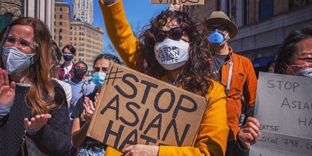 HeinzEndow's tweet photo. @go_grant's latest blog https://t.co/xXfxwX58Ws "The Dawn We Seek" in response to last weeks mass shootings in Atlanta. #StopAsianHate @FordFoundation @OCANational @OCAPittsburgh @IamSandraOh  📸 @manwithcamera https://t.co/7c1QbwDjXg