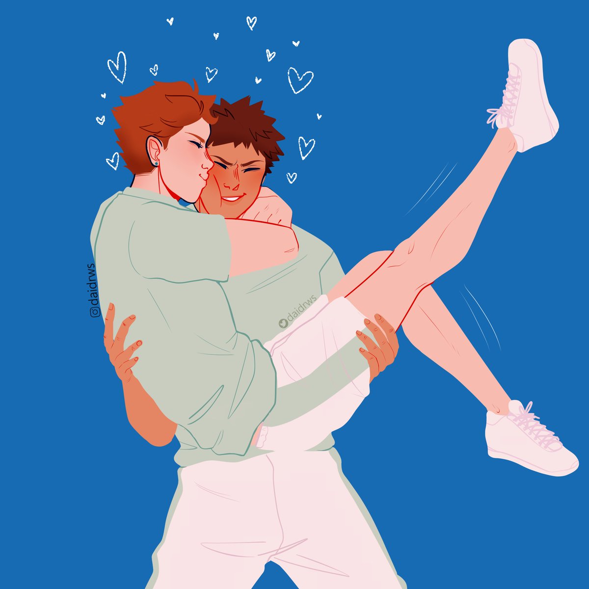 DaiDrws's tweet photo. me olvidé de subirlos por acá aaa 
#iwaoi #Haikyuu https://t.co/gPR27YFxOA