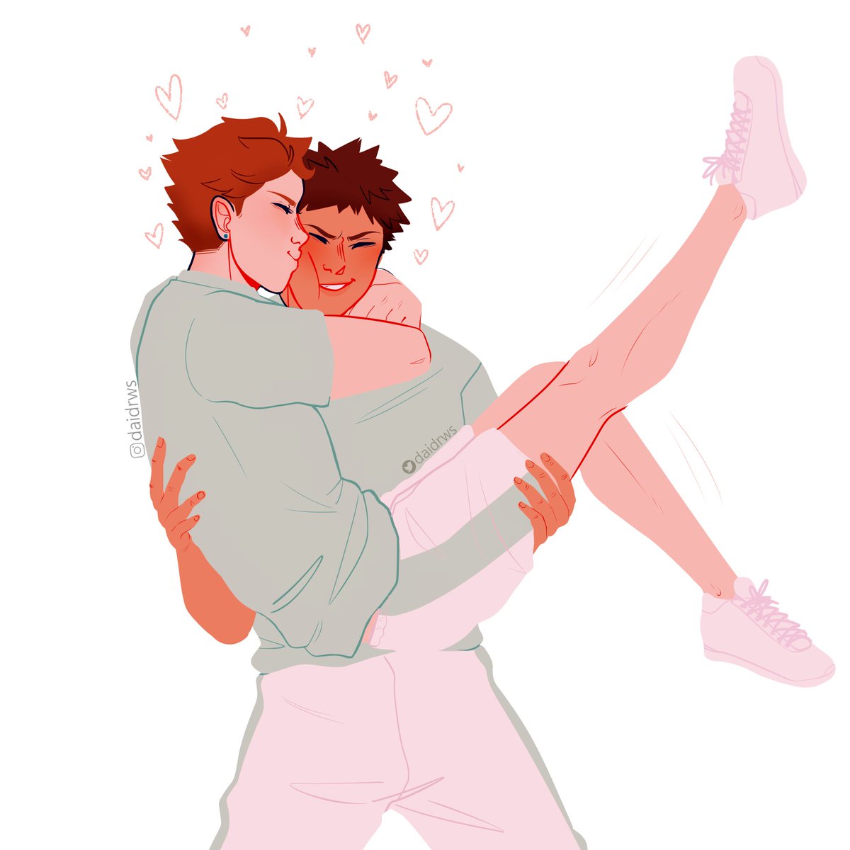 DaiDrws's tweet photo. me olvidé de subirlos por acá aaa 
#iwaoi #Haikyuu https://t.co/gPR27YFxOA