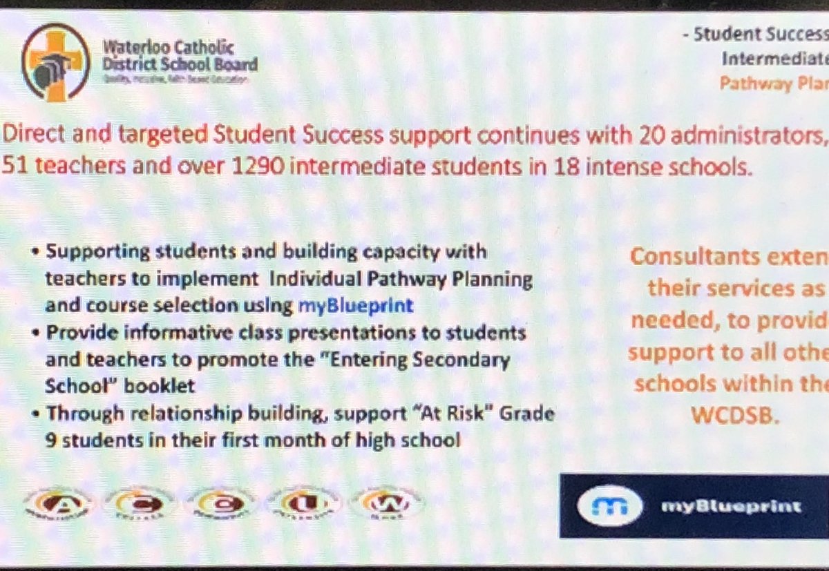nottenloretta's tweet image. Very inspiring Student Success report to Board tonight - sharing how despite the obvious challenges positive outcomes are still being achieved for our students @WCDSBNewswire #SuccessForEach @RMOlson2
