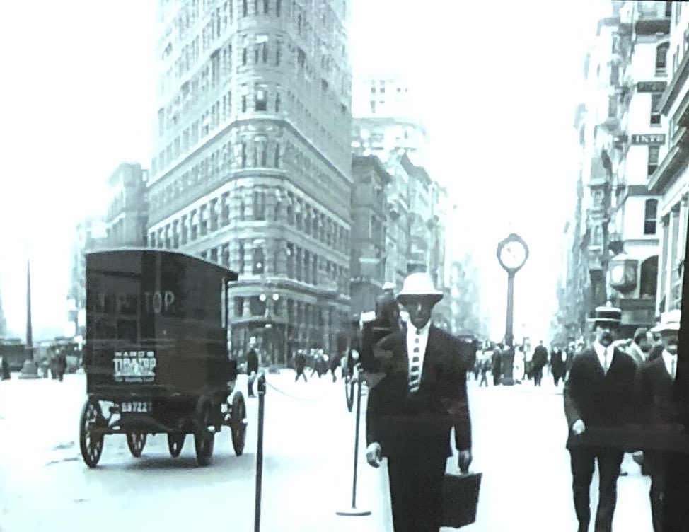 MrChuckD's tweet photo. My great grandfather was on the architectural design team that built this building? RT if you’ve been by it. George Washington Foster was the second Black licensed architect in NY . 1st in NJ. At one time the Flatiron Building was the tallest in NYC. It’s still there powerfully https://t.co/jYHneAcibv