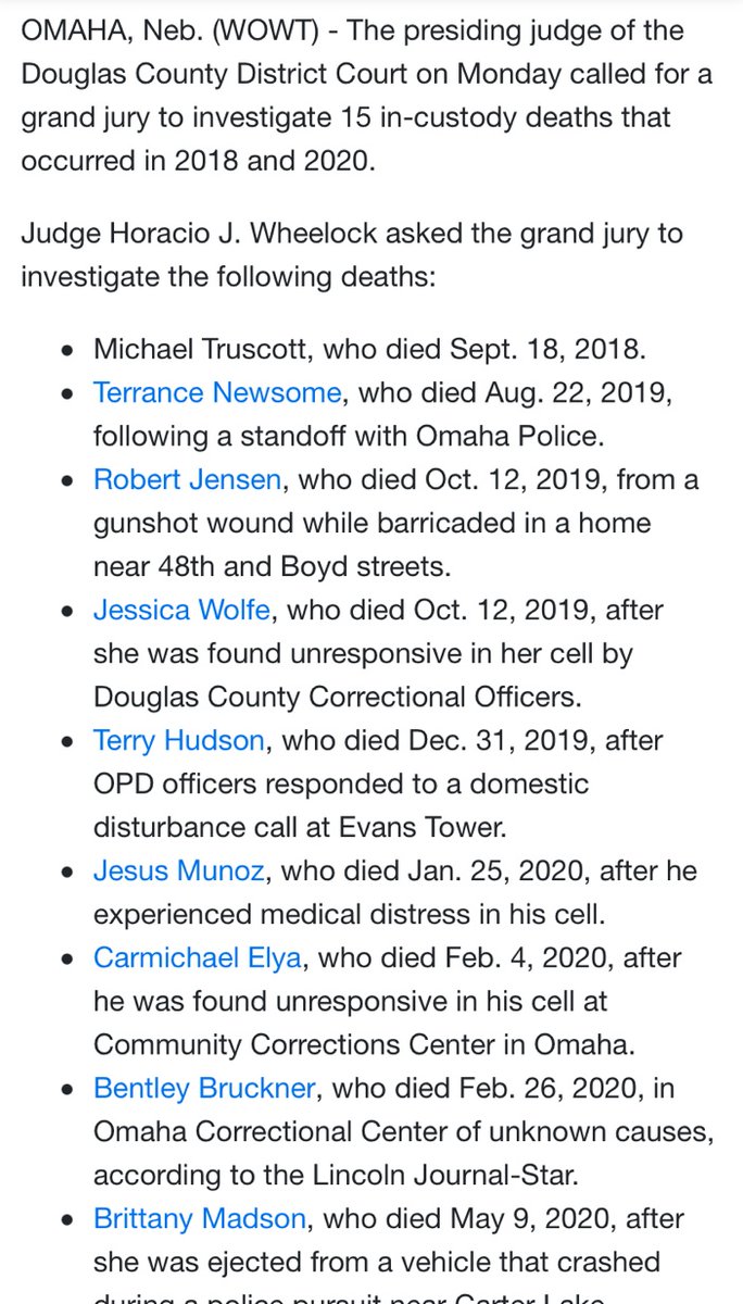 morgann_freeman's tweet photo. A SINGLE GRAND JURY?!?!
FOR 15 PEOPLE WHO'VE DIED IN CUSTODY IN 2 YEARS?!?
They're trying to bury what happened to all of these people, including #KennethJones in one closed trial, without any public accountability or transparency. https://t.co/Gvq9yHPP7B