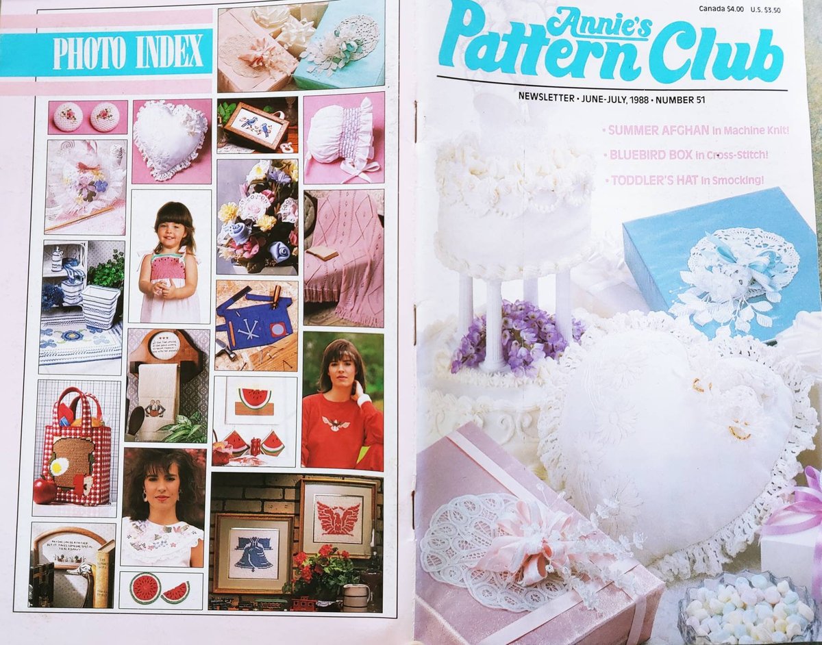 BettysTreasure's tweet image. Annie&apos;s Pattern Club Newsletter June - July, 1988 etsy.me/3serTGn #magazine #craftpattern #bettysattictreasures