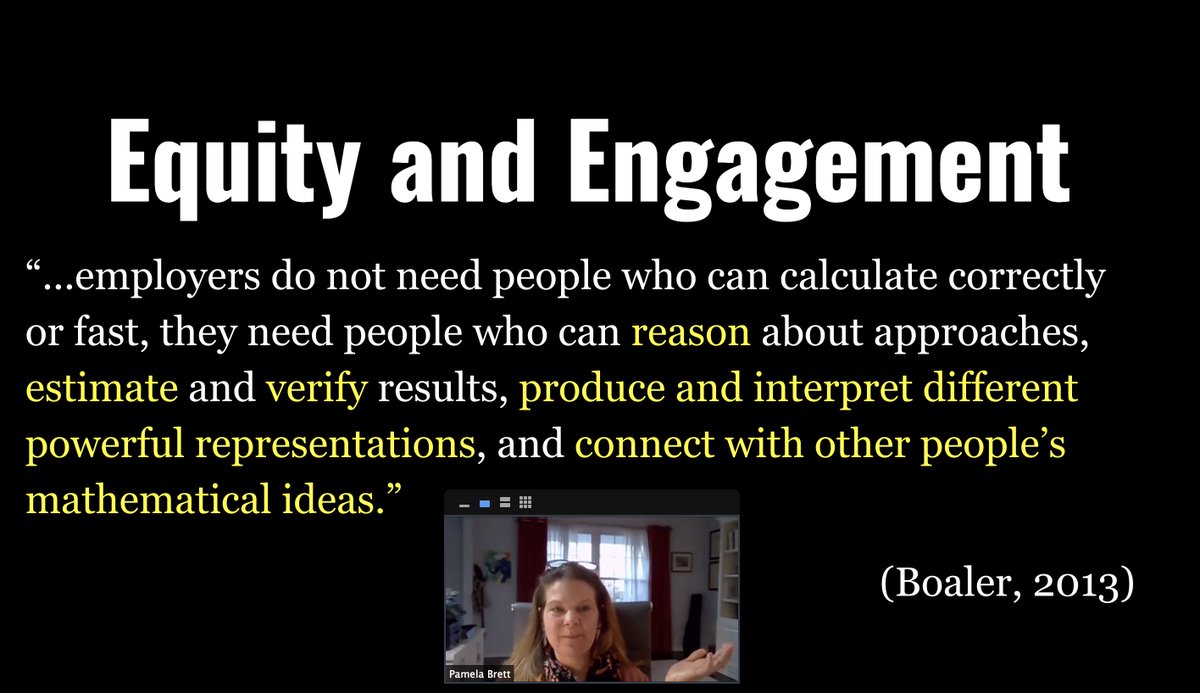 CherylCuddihy's tweet image. Always a pleasure to have the #AMathZing @pamela_brett join students @RutgersGSE to discuss best practices in mathematics instruction. Thank you for spending time with us! #CRA #NumberTalks #3ActMathTasks #Subitizing #TiledArea @gfletchy @ddmeyer @BuildMathMinds  @SteveWyborney