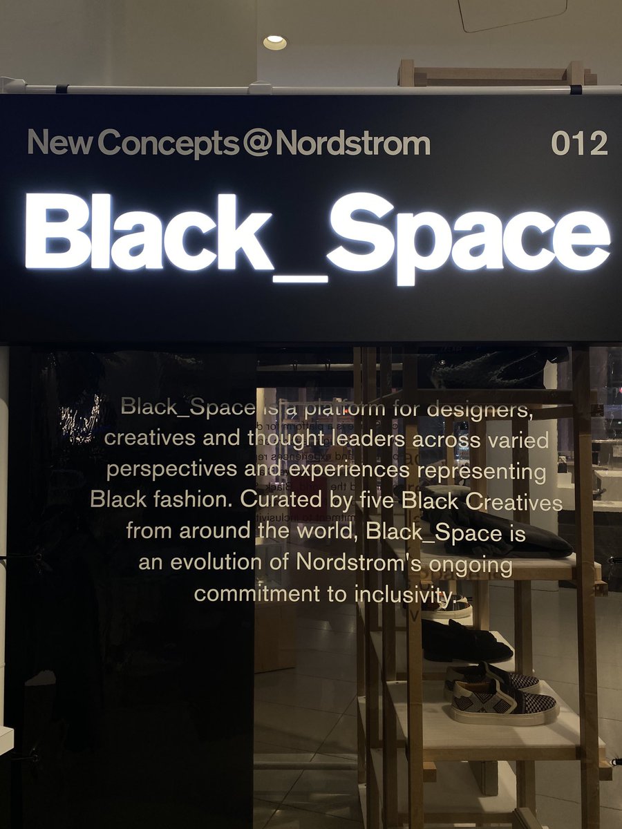 o_studio_design's tweet photo. New_Concepts: Black__Space Manhattan. Thank you for a great store visit @Nordstrom! #OStudioDesign https://t.co/ngt6Oplwuq