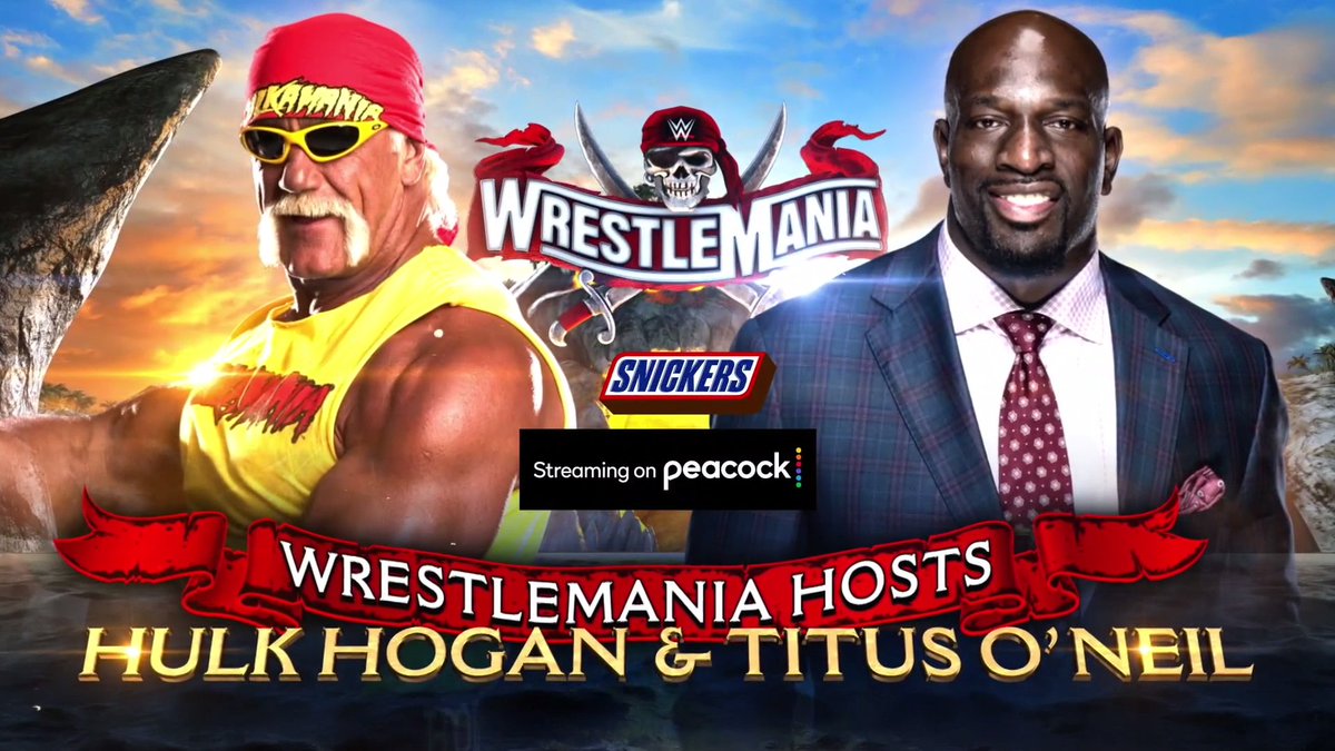 Como que Hogan va a luchar contra Titus? #WrestleMania