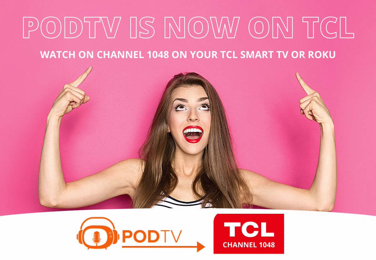 CrimeandCon's tweet photo. Exciting News: PODTV is now streaming on the TCL Channel! Check us out on Channel 1048 from your TCL Smart TV or Roku! #PODTV WatchPODTV TCL_USA
.
.
.
#tclchannel #nowstreaming #newshow #tvseries #podcast #podcastseries #breakingnews #podcastnews #podcasting #truecrime #comedy https://t.co/PtcRsscyyK