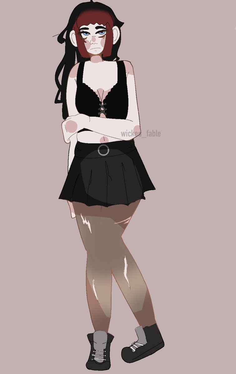wicked_fable's tweet photo. i broke my toe today but i hope you're all doing well <3 #OC #originalcharacter #art https://t.co/PVz6ZFCFRp