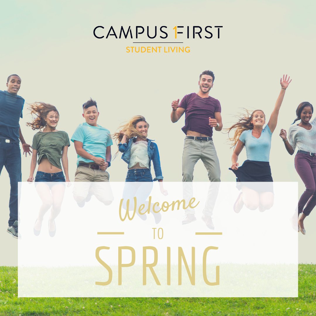Welcome to spring! It’s the perfect time to catch great rates for Fall housing. Don’t miss out on a college experience like no other, dm us today!

#StudentLiving #StudentHousing #StudentLife
