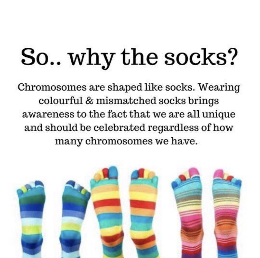 GlendaBensonSPS's tweet photo. KAB students rocking their socks today @StirlingPS ! #socks #rocking #DownSyndrome #mixmatched #somanycolours https://t.co/TxgXNTTlmR