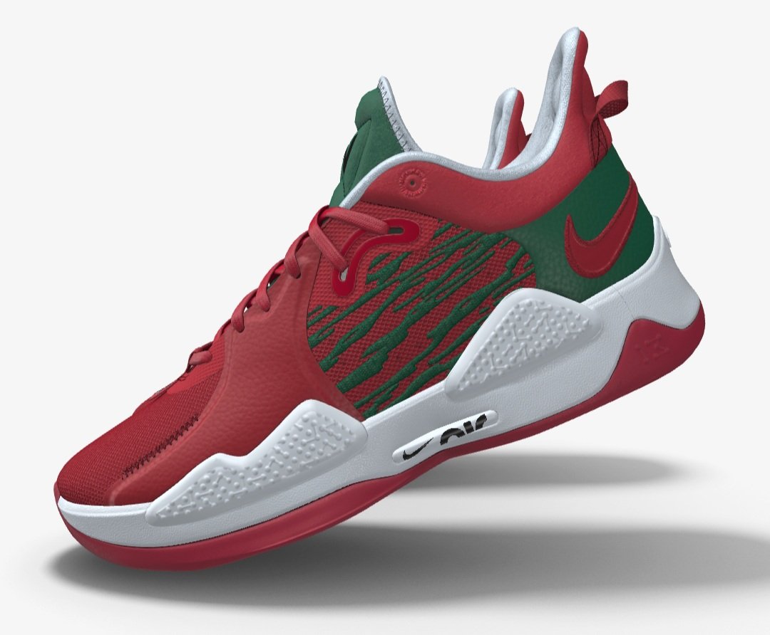SpacemanXBA's tweet photo. It's apparently International Drop Your Shoe Line Day.  Here is my collaboration with Stanford and Nike for the Spaceman 1. https://t.co/cpPQ3o13uK