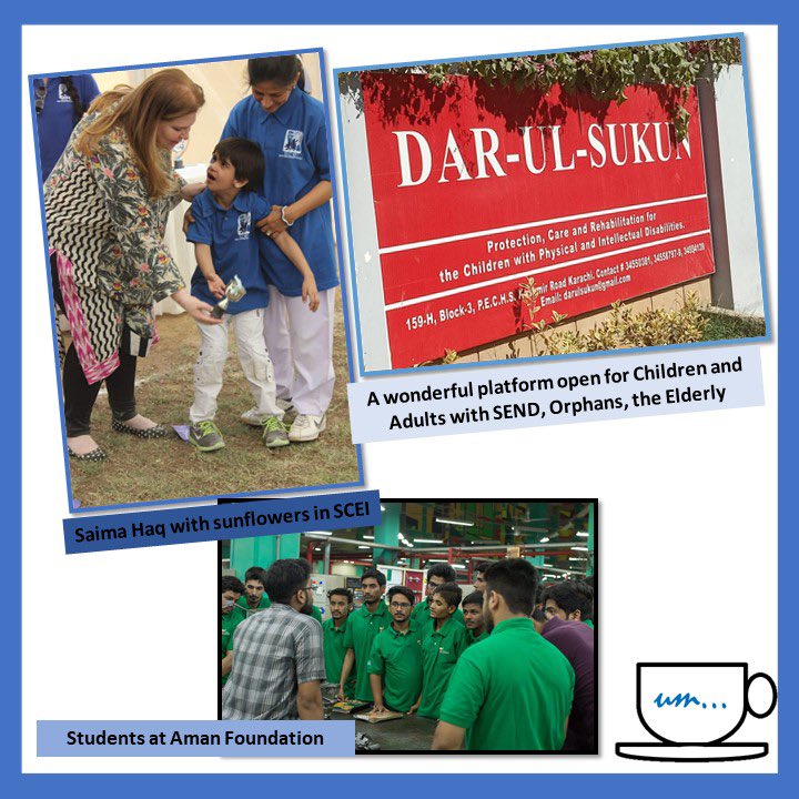 unscriptedmusi1's tweet photo. Special Children’s Educational Institute (SCEI), Dar ul Sukoon and Aman Foundation. Brilliant and beautiful work done for the community in every aspect! It’s been a pleasure to be associated with them in our respective fields.
#SCEI #TCF #AmanFoundation #DOW #DarUlSukoon https://t.co/gwGrWJyFII