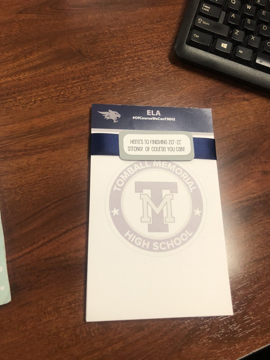 TWHS_MrWilliams's tweet photo. 2020-21 has been a year unlike any other and the @TISDTMHS ELA teachers are looking to finish strong #ofcoursewecan #WeBelieveTMHS https://t.co/qOf3PIxqYC