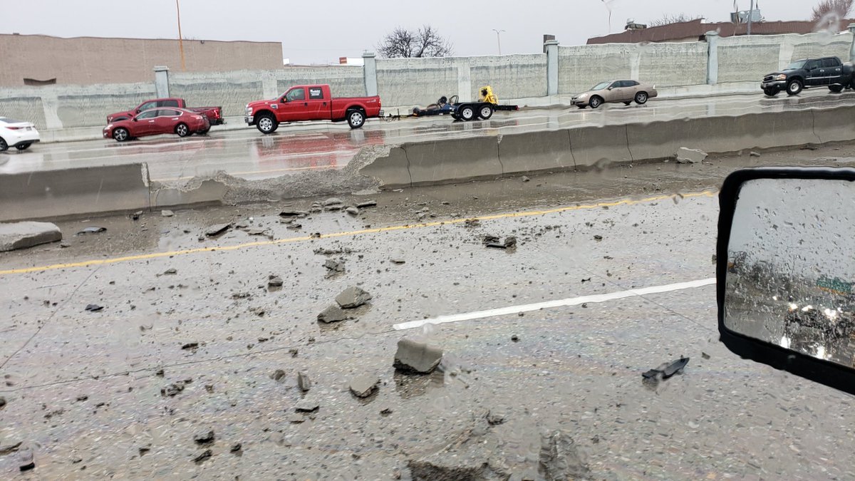 West bound I-84 and East bound affected near Overland exit. <a href="/KTVB/">KTVB.COM</a>