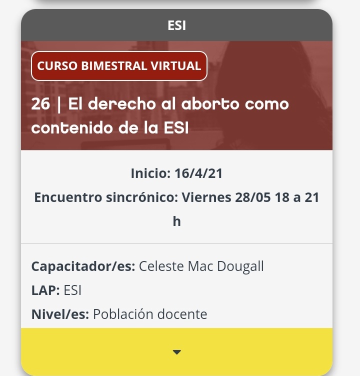 celestemacdou's tweet photo. El Derecho al Aborto ya es contenido de la #ESI en la Escuela de Maestros de la Ciudad.
👩🏼‍🏫✊💚 https://t.co/wuSsDdxiUr