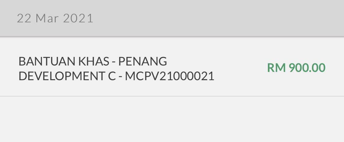 razifbitcoin's tweet photo. terima kasih kerajaan negeri pulau pinang , beri bantuan khas @chowkonyeow @penang_kini https://t.co/nS8E7VdAFE