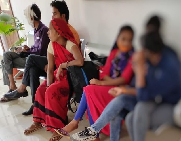 When Anju was rescued on March 12th, the police notified authorities in her hometown.  Anju’s family had been looking for her since she was kidnapped 8 years ago so when they saw Anju in the police station, they wept about the past and rejoiced about being together now.