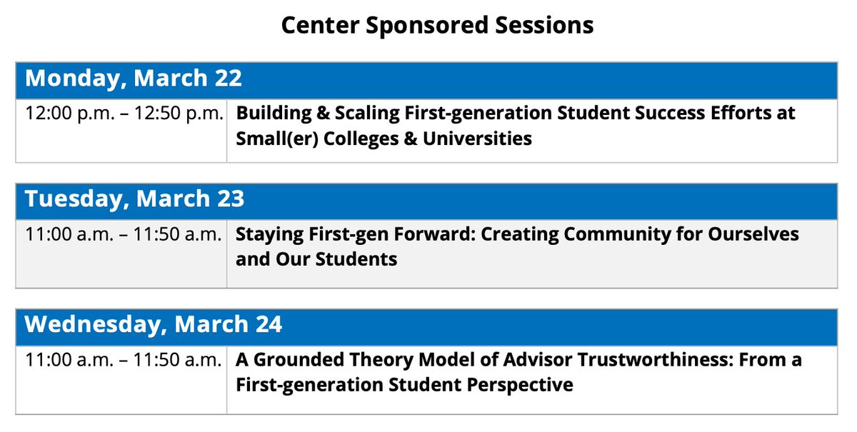 DrMEnciso's tweet photo. Attending #NASPA21? Join me, @DrRomasanta , Dr. Mario Garibay, @ArielaCanizal , & Mariann Sanchez as we share our experiences as #FirstGenForward institutions in SD. Our @FirstgenCenter Sponsored Session is tomorrow (3/23) at 8AM PST. #SDSUFirstGen #UCSDFirstGen #USDFirstGen https://t.co/Rn6MFYKtWi