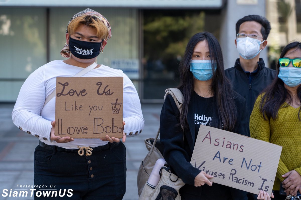 SiamtownUS's tweet photo. แถลงข่าว Stop Asian Hate Crime ที่โคเรียทาวน์ ลอส แอนเจลิส ในส่วนของชุมชนไทยมีผู้นำองค์กรเข้าร่วมหลายองค์กร 

ดูภาพทั้งหมดที่ https://t.co/1mJJZnWZ6A https://t.co/l9wobWGcVu