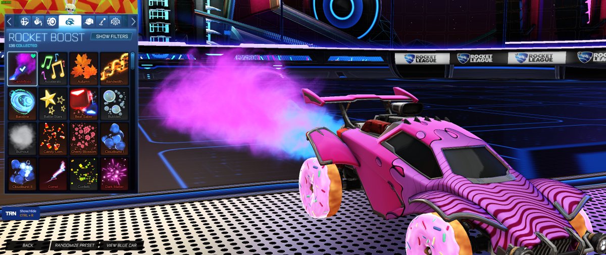 Frosty4Real's tweet photo. @PsyonixStudios There is something wrong with  CandyFloss boost, can you please look into it? its my favourite, ty https://t.co/kWfdnd8nNt