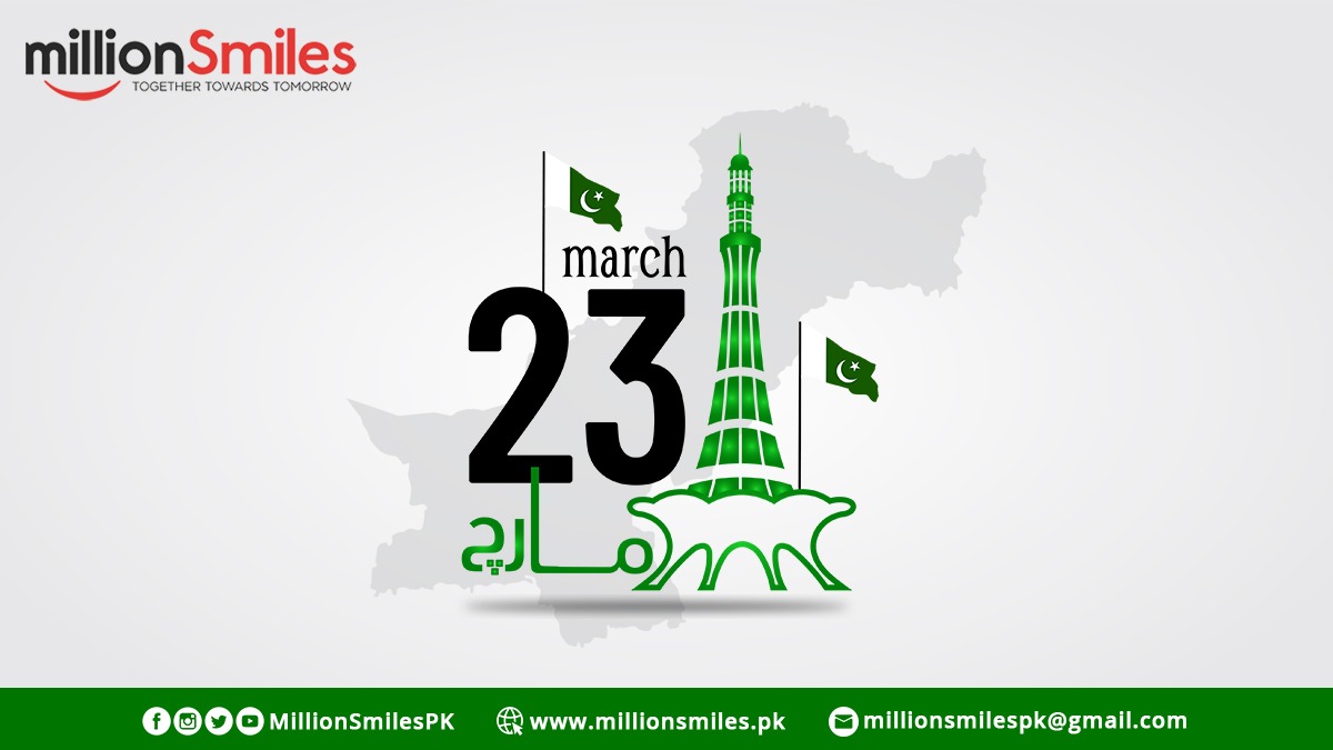 MillionSmilesPK's tweet photo. تو سلامت وطن
تا قیامت وطن

Let's celebrate the Resolution Day of Pakistan with the spirit of being together and show devotion to our country by spreading million more smiles.

 #PakistanDay #LongLivePakistan
#PakistanResolutionDay https://t.co/XWUaomq71H
