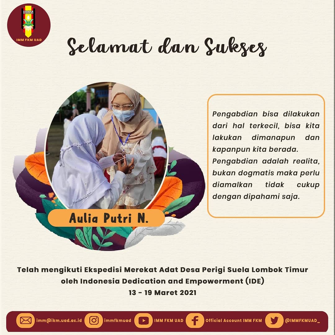 IMMFKMUAD_'s tweet photo. [SELAMAT DAN SUKSES]
Alhamdulillah, atas prestasi dari Kader IMM FKM.
#KaderJuara
#immfkmuad
#immfkm
#immuad
#immjaya
 https://t.co/H9UXWtToiU https://t.co/H0JMBnkRdV
