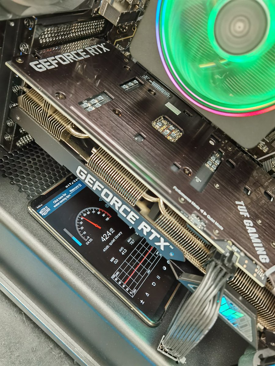 GoodGamingPC's tweet image. Quickly testing the hardware switch for quiet vs perf