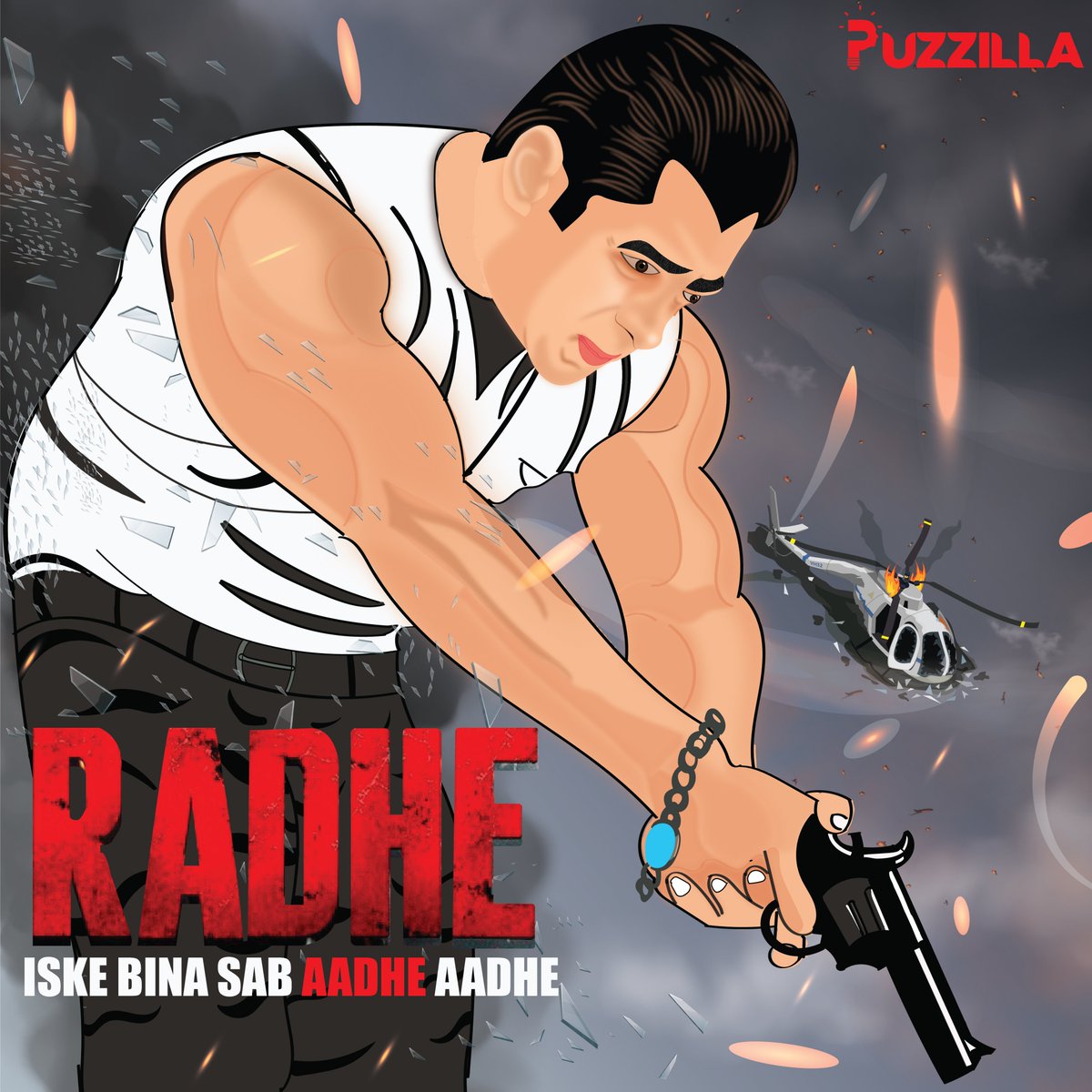 Puzzilla8's tweet photo. How many @BeingSalmanKhan  Salman Khan Filmsfans here? Will #Radhe be another blockbuster hit? Comment below.

Share, Support, Subscribe to #Puzzilla at https://t.co/Jz8ZVpfdqu
.
.
#Puzzilla #sketching #drawings #art #digitalart #anime   #radheon13thmay #sketches #SalmanKhan https://t.co/5RMLm6171n