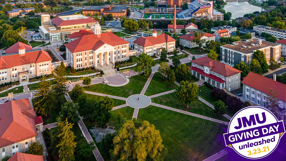 3.2.1… #JMUGivingDay is finally here! 🎉 Over the next 24 hours, Dukes from all over the world will come together to celebrate the spirit and resilience of JMU.

Get in on the action early and make YOUR gift at givingday.jmu.edu!