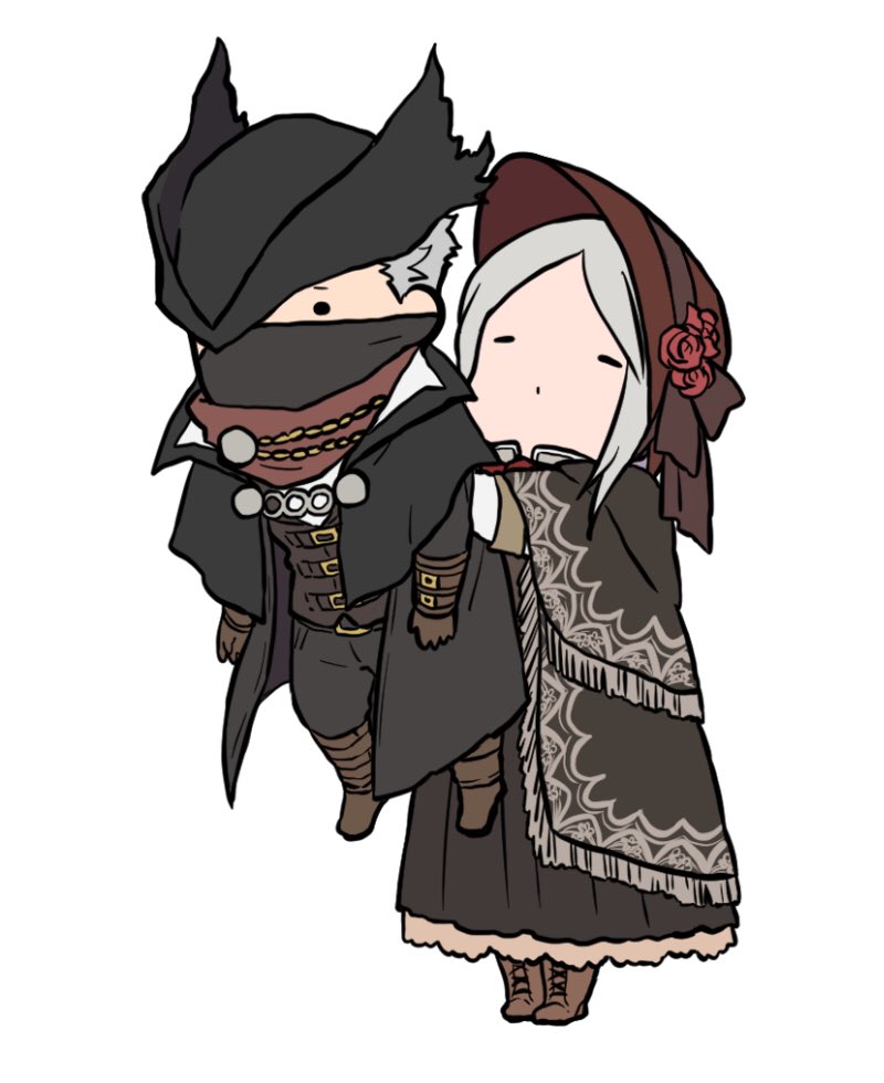 狩人|ハンター(bloodborne) 「狩人様はちいさい 」|いもこ@雑多のイラスト