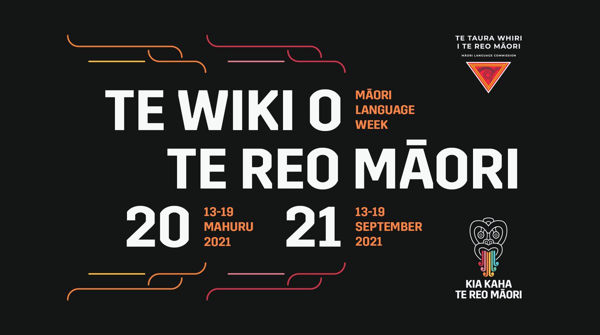 📣 Save the date! Te Wiki o te Reo Māori 2021 will be 13-19 Mahuru (September). It will be hard to top what we did last year when 1 million of you signed up to the Māori Language Moment, but we will give it a go! #reomāori #tewikiotereomāori #mlw2021 #kiakahatereomāori