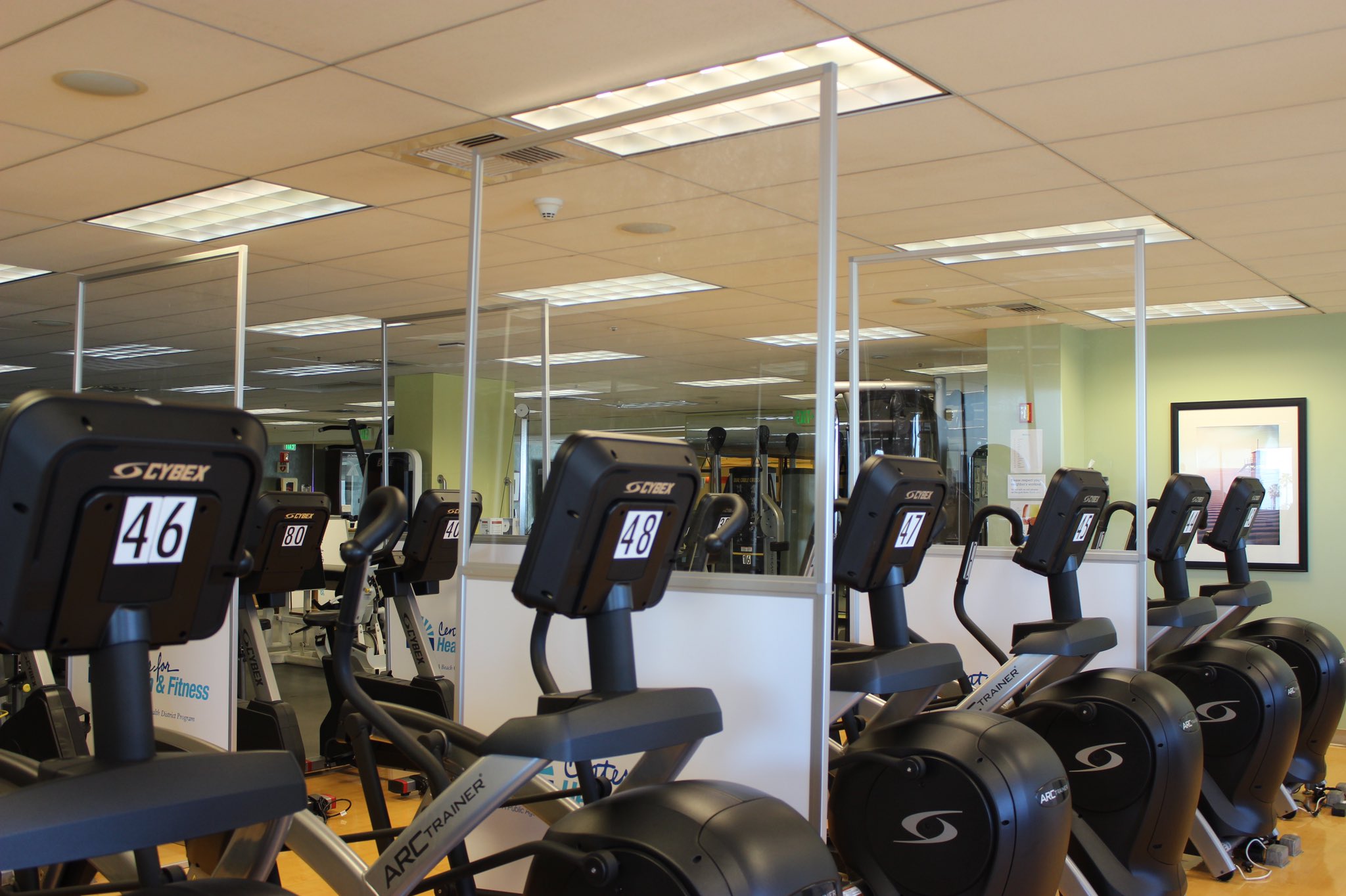 Gym opening best sale los angeles county