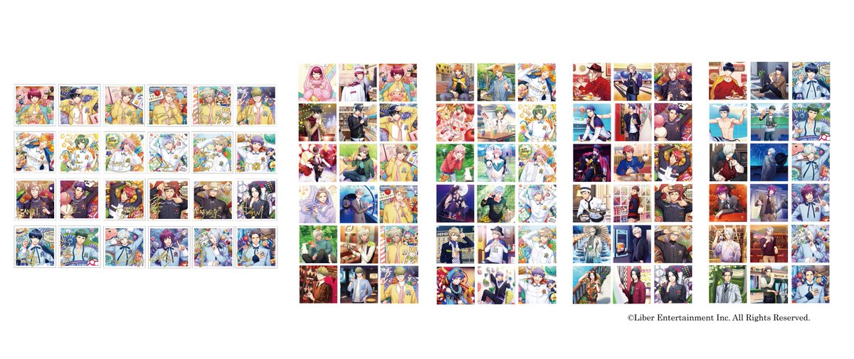 6月発売予定【A3! ましコレ スクエアフォトコレクションVol.2 春組＆夏