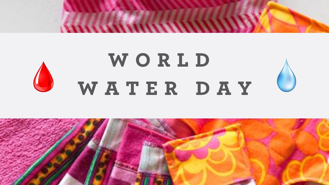DaysForGirls's tweet photo. Happy #WorldWaterDay! Did you know that access to clean water &amp; other #WASH facilities is critical to #MHHt? That's why our DFG pads require minimal water for washing - among other #sustainability factors. Learn more about it here: https://t.co/GVVu2jmrhu #MenstruationMatters https://t.co/ifRQG5PrjG